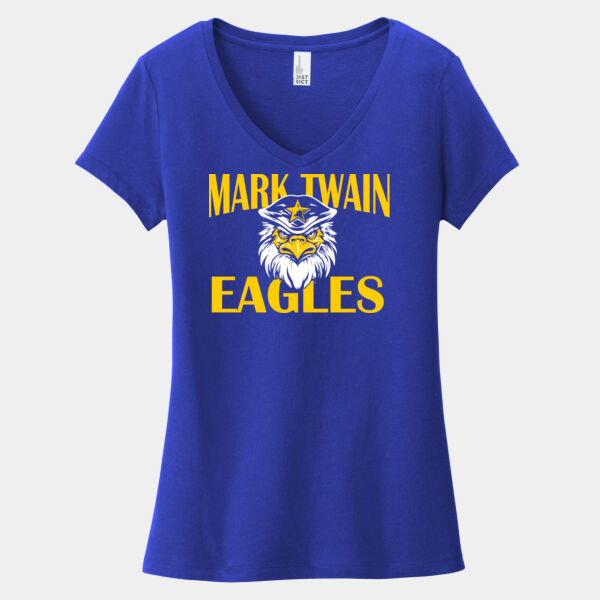 Mark Twain Eagles Ladies T-shirt Thumbnail