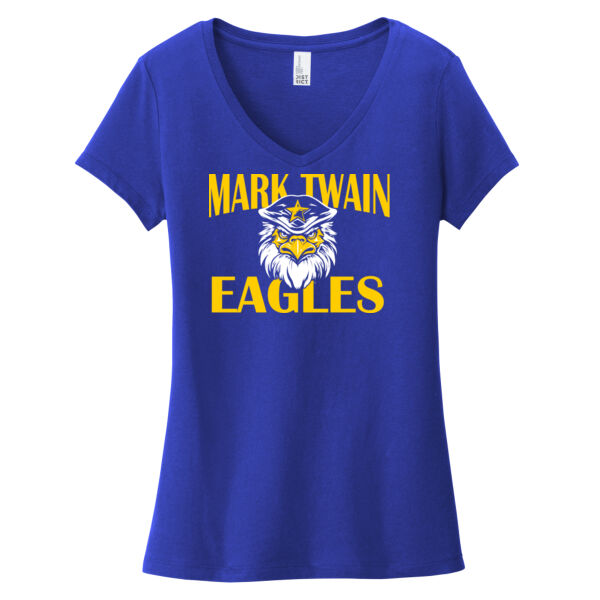 Mark Twain Eagles Ladies T-shirt Thumbnail
