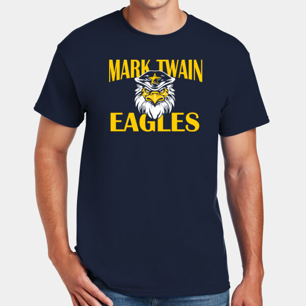 Mark Twain Eagles Unisex T-shirt Thumbnail