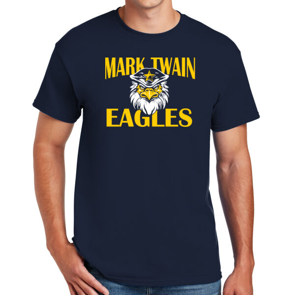 Mark Twain Eagles Unisex T-shirt Thumbnail