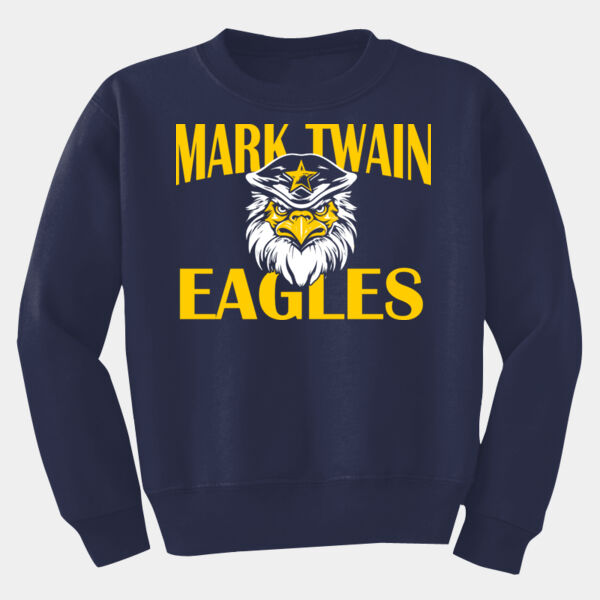 Mark Twain Eagles Youth Crewneck Thumbnail